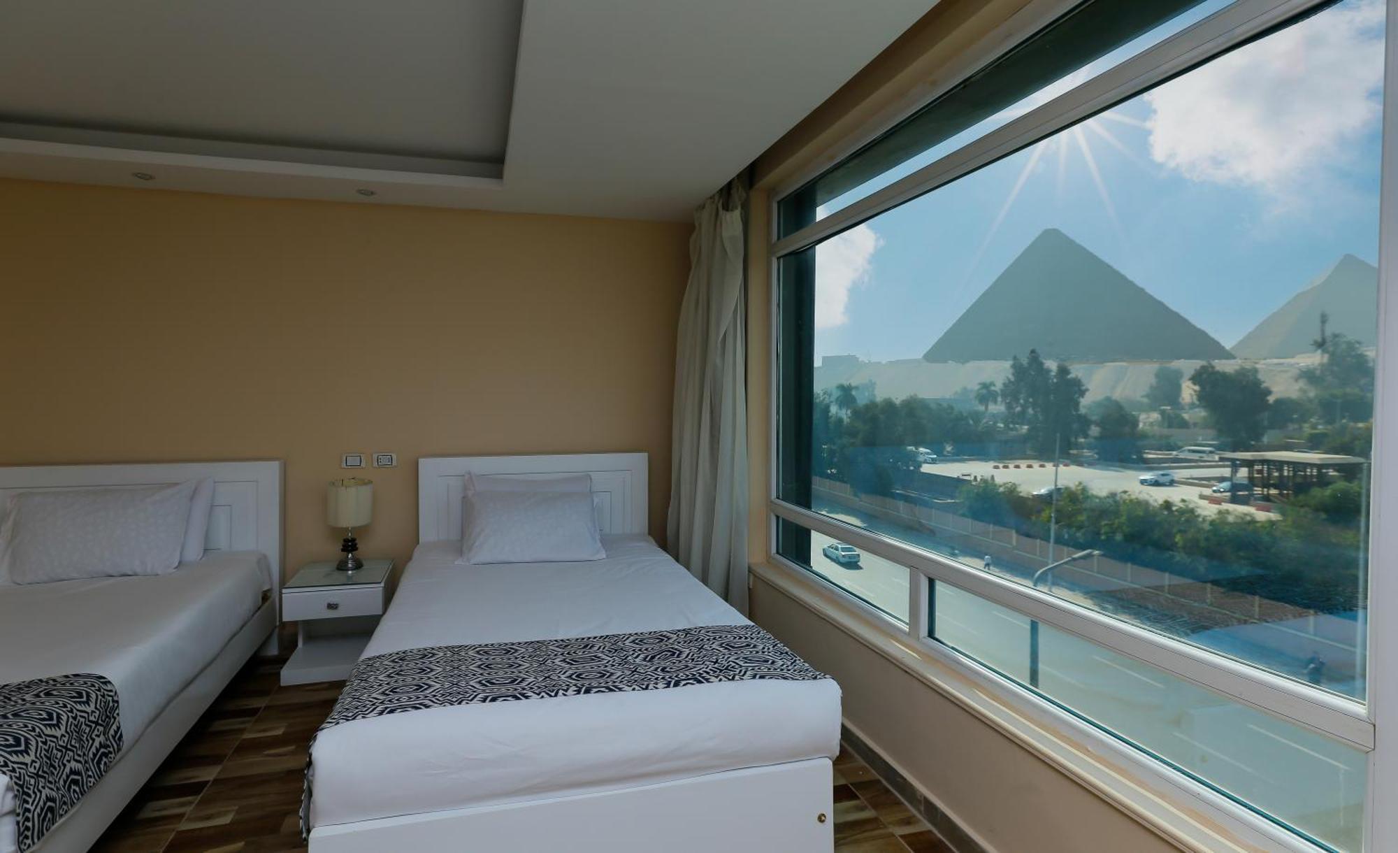 Kafret el-Gabal Turquoise Pyramids & Grand Egyptian Museum View Hotel מראה חיצוני תמונה
